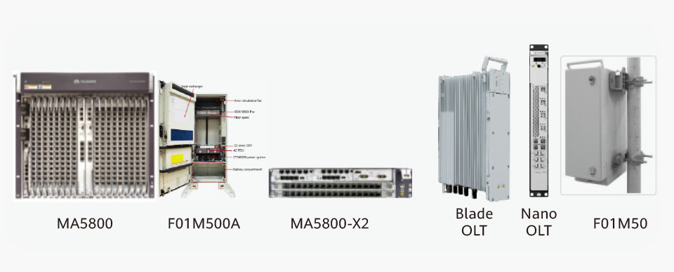 Different types of OLTs